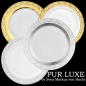 Preview: Platzteller Kurland "PUR LUXE" Gold-Brillant