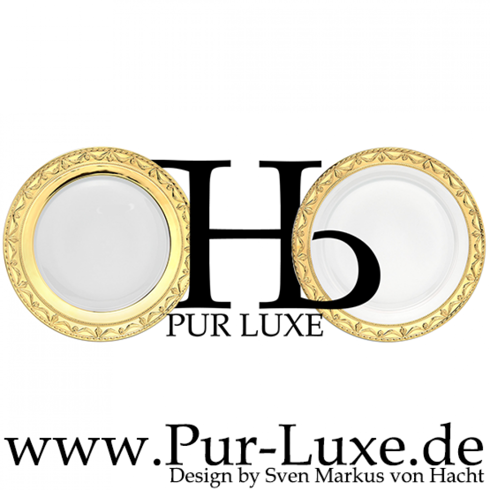 Platzteller Kurland "PUR LUXE" Gold-Brillant