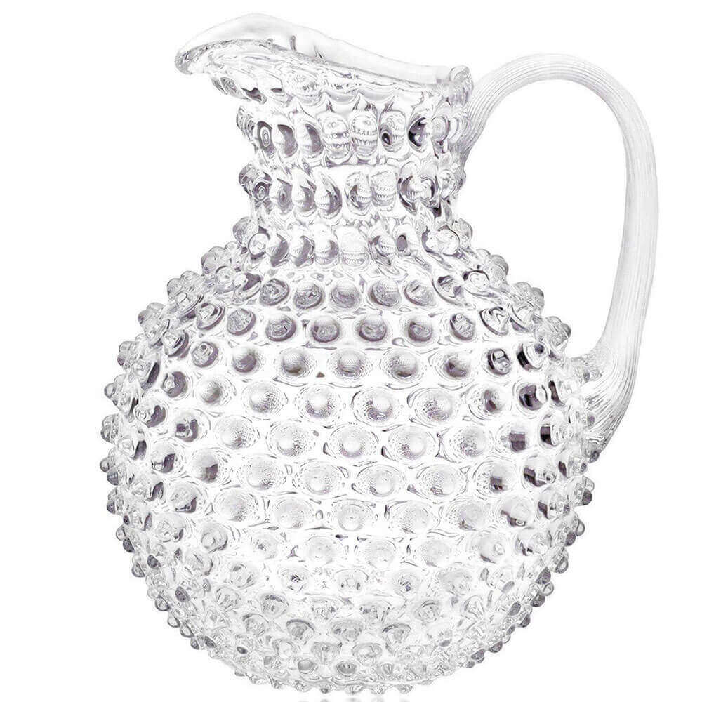 CRYSTAL HOBNAIL JUG